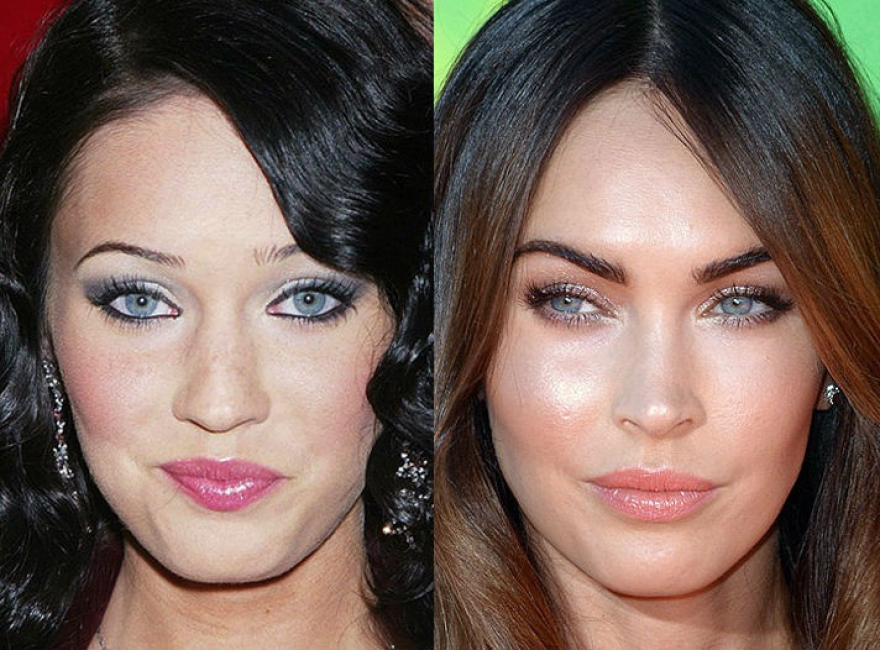 Megan Fox Before and After Rhinoplasty Inspirational celebrities, Plastic surger