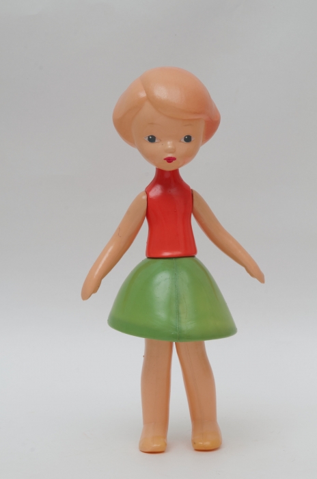 Девочка в юбочке, 1961-1962 гг