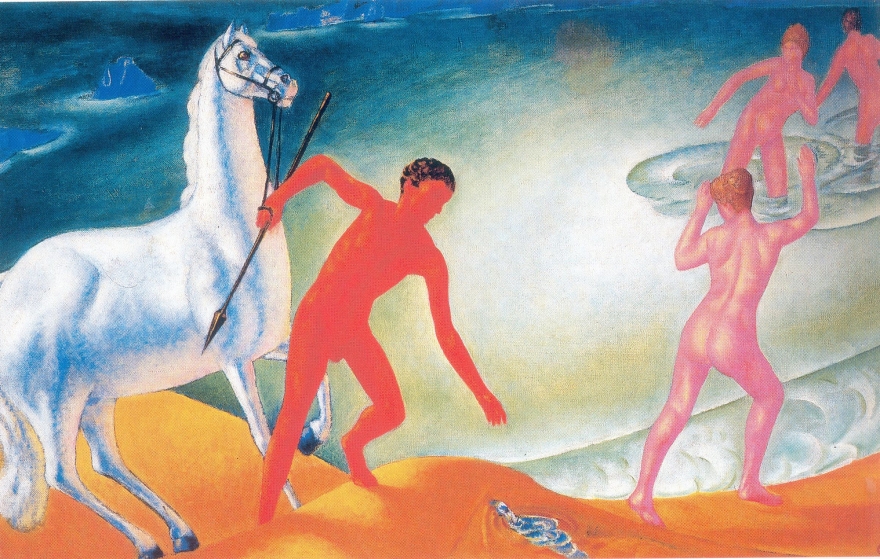 "Жаждущий воин", 1915 г.