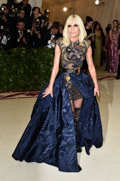 Донателла Версаче в Versace