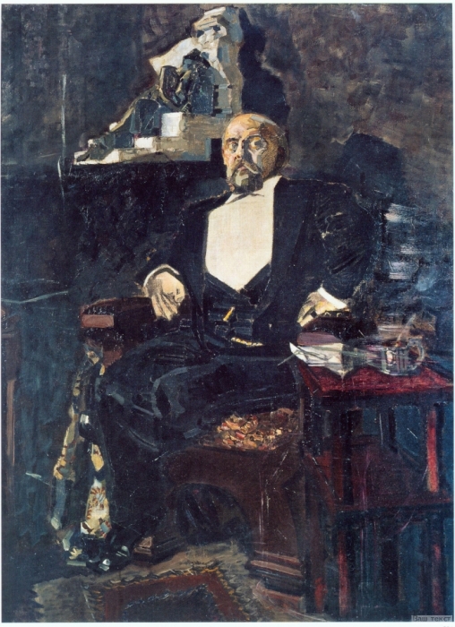 М. А. Врубель Портрет С. И. Мамонтова. 1897 Государственная Третьяковская галерея