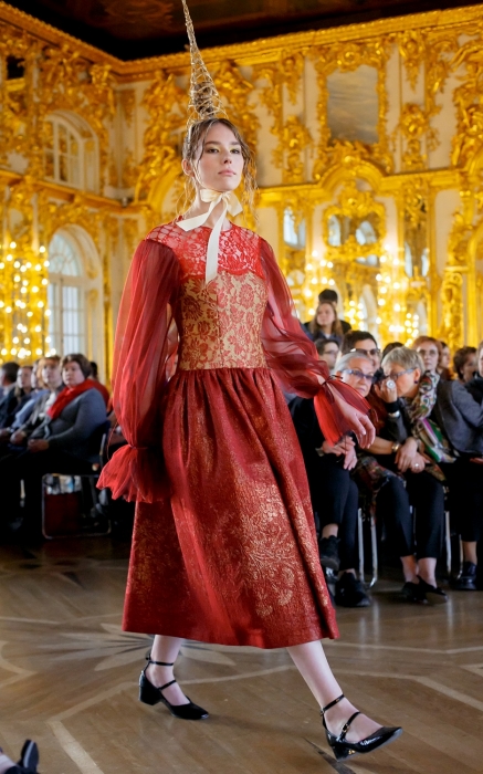 Показ Леонида Алексеева в Екатерининском дворце на «Ассоциациях» в 2017 году