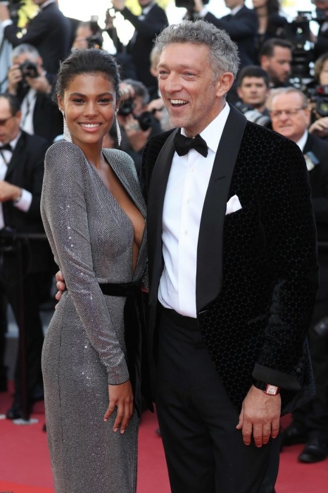 Тина Кунаки и Венсан Кассель