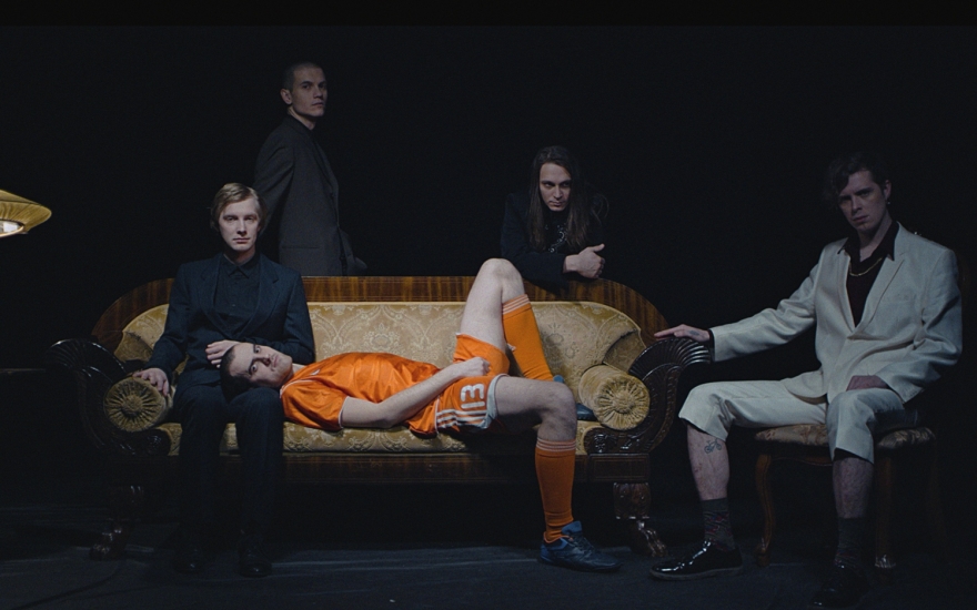 Слева направо: Александр Ионин, Павел Лесников, Николай Комягин, Александр Гальянов и Данила Холодков