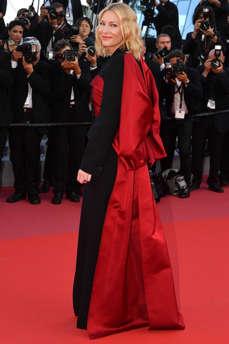 Кейт Бланшетт в Alexander McQueen в украшениях Chopard