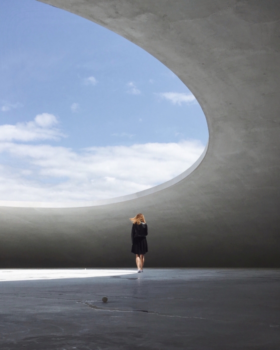 Арт-музей на острове Тэсима, Япония