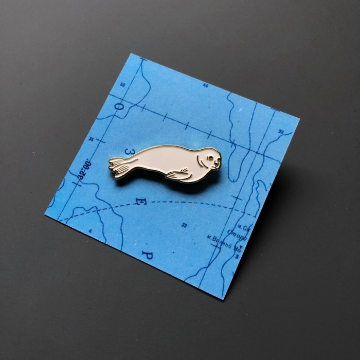 Значок Нерпа, 200 рублей («Подписные издания»)