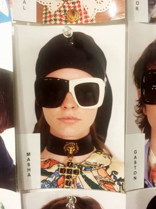 Бэкстейдж круизного шоу Gucci