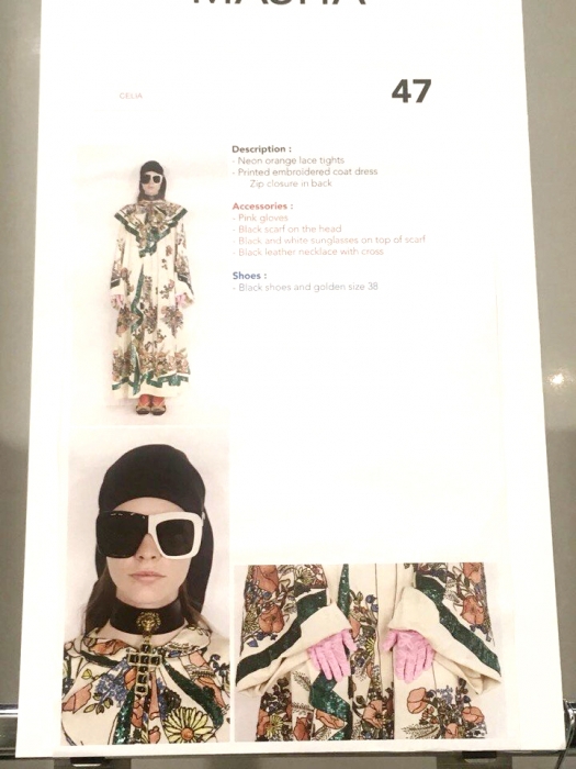 Бэкстейдж круизного шоу Gucci