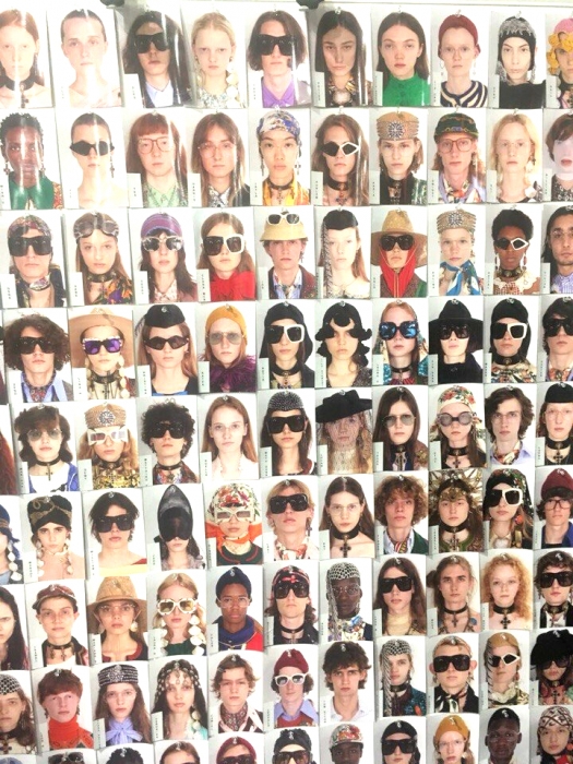 Бэкстейдж круизного шоу Gucci