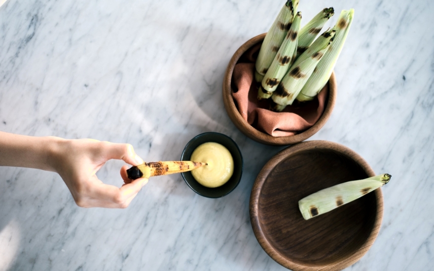 Блюдо Гаримы Ароры "Кукуруза"