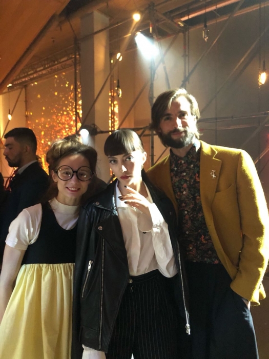 Мария Кочеткова, Анастасия Швецова и Себастьян Клоборг