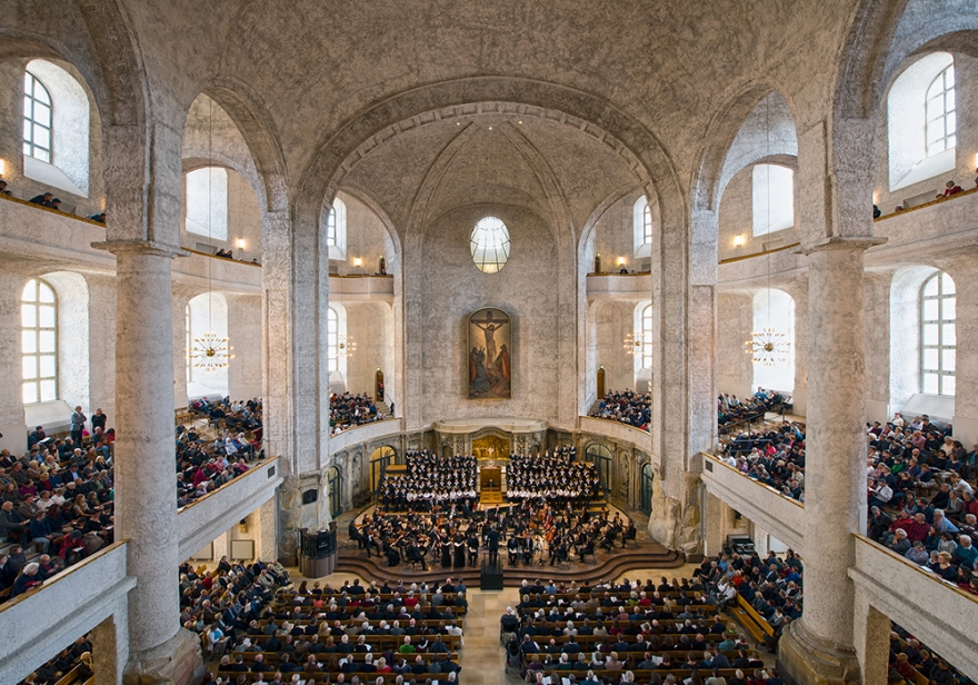 Кройцкирхе. Фото Sylvio Dittrich