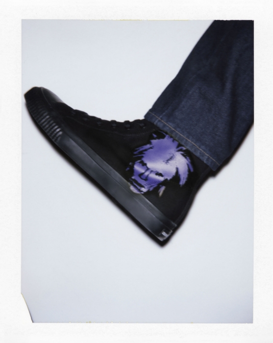 CALVIN KLEIN JEANS Sneaker, Printed artwork: Andy Warhol, Self-Portrait, 1986, ©/®/TM The Andy Warhol Foundation for the Visual Arts, Inc.