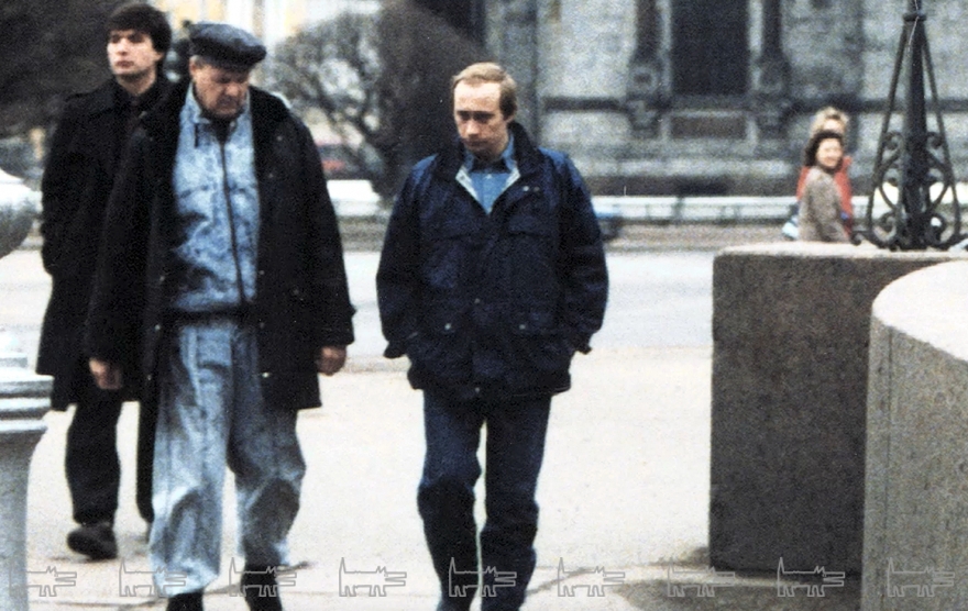 Анатолий Собчак и Владимир Путин