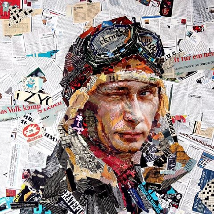 ВЫХОД ИЗ ПОВСЕДНЕВНОСТИ. Shatilov «Famous faces. PUTIN» 2015