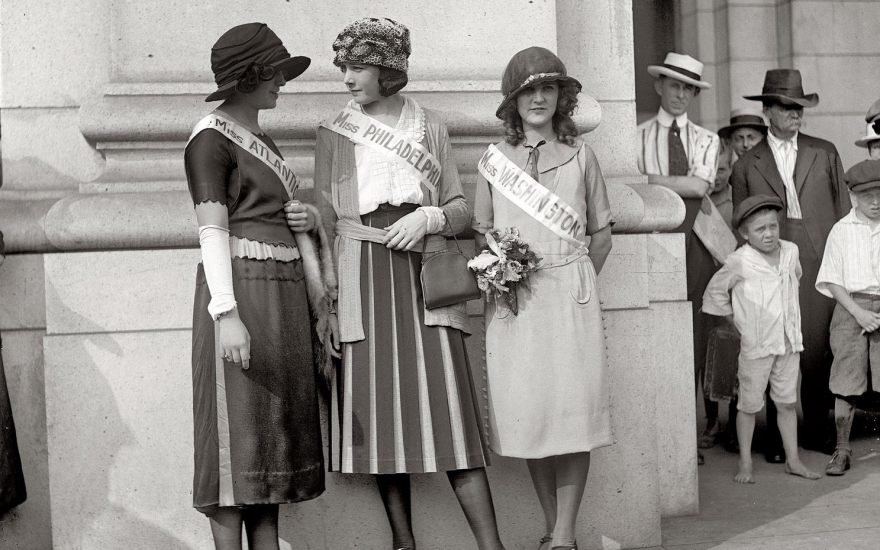 Участницы конкурса «Мисс Америка», 1920-е