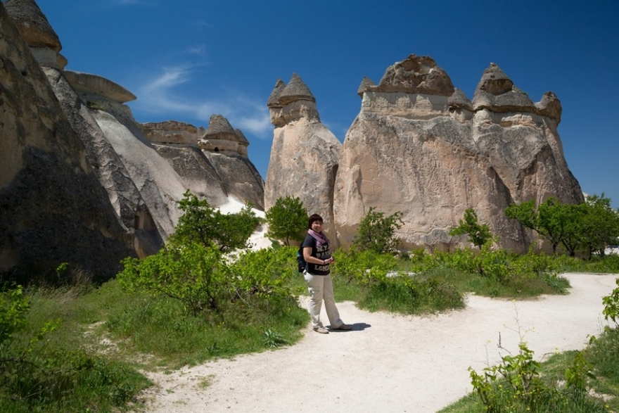 Каменные грибы в долине Пашабаг, Каппадокия, ТурцияФото Антона Вергуна