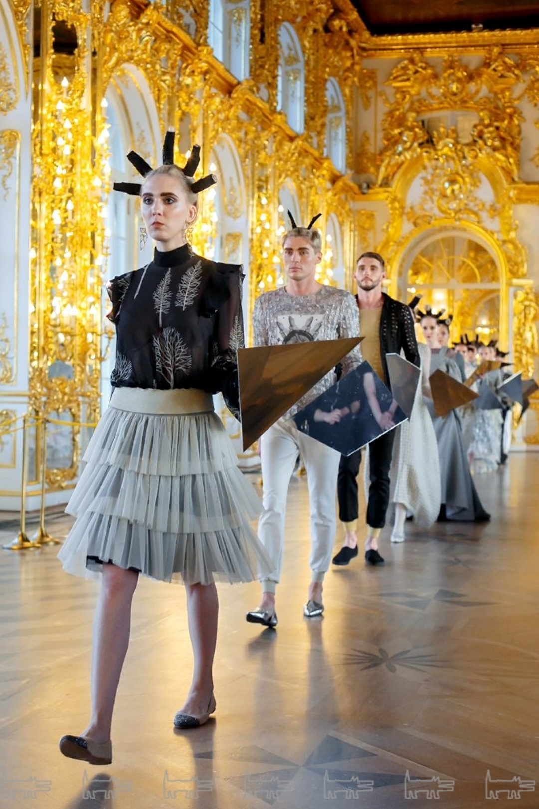 Объединенный показ в Екатерининском дворце, 2017 год