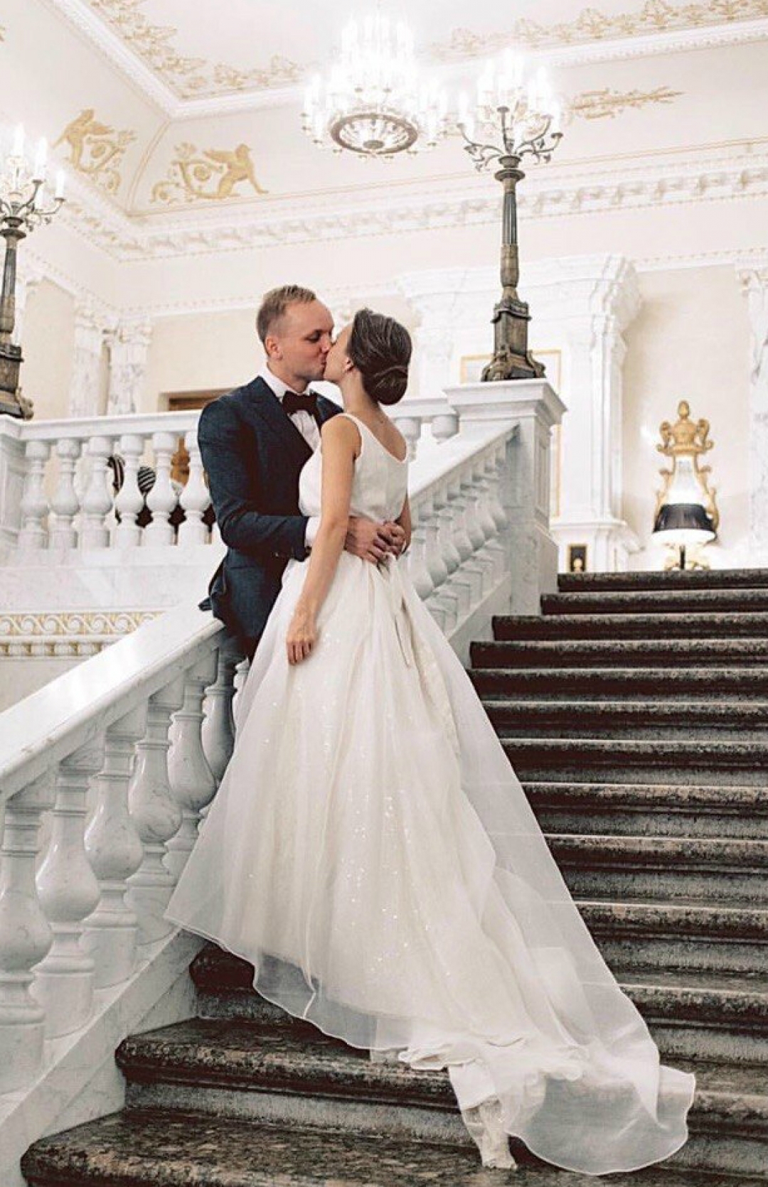 Дизайнер свадебного агентства Paony Натали Графиш в платье от Нины Штеренберг