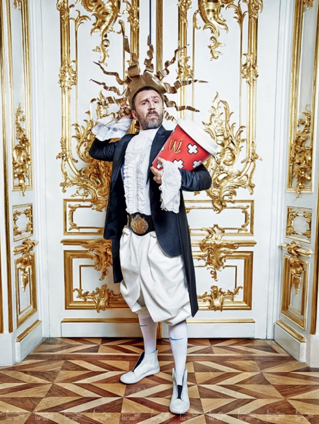 Сергей Шнуров в съемке «Собака.ru»