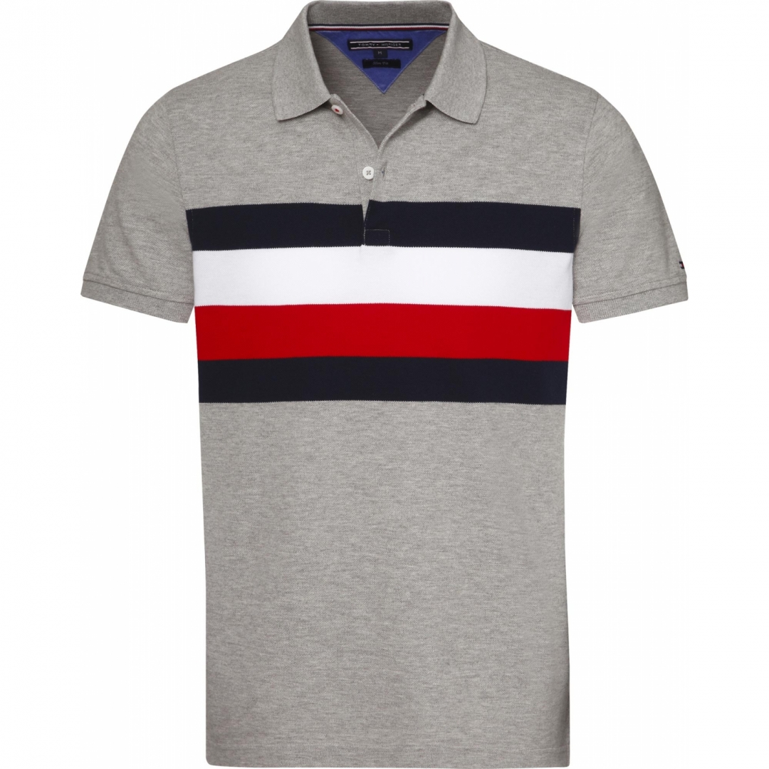 Мужское поло Tommy Hilfiger, 6390 рублей (вместо 7990 рублей)