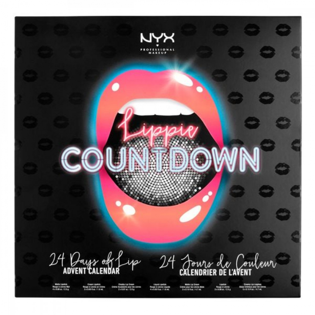 Адвент календарь с 24 помадами, 1600 рублей (вместо 3200 рублей)