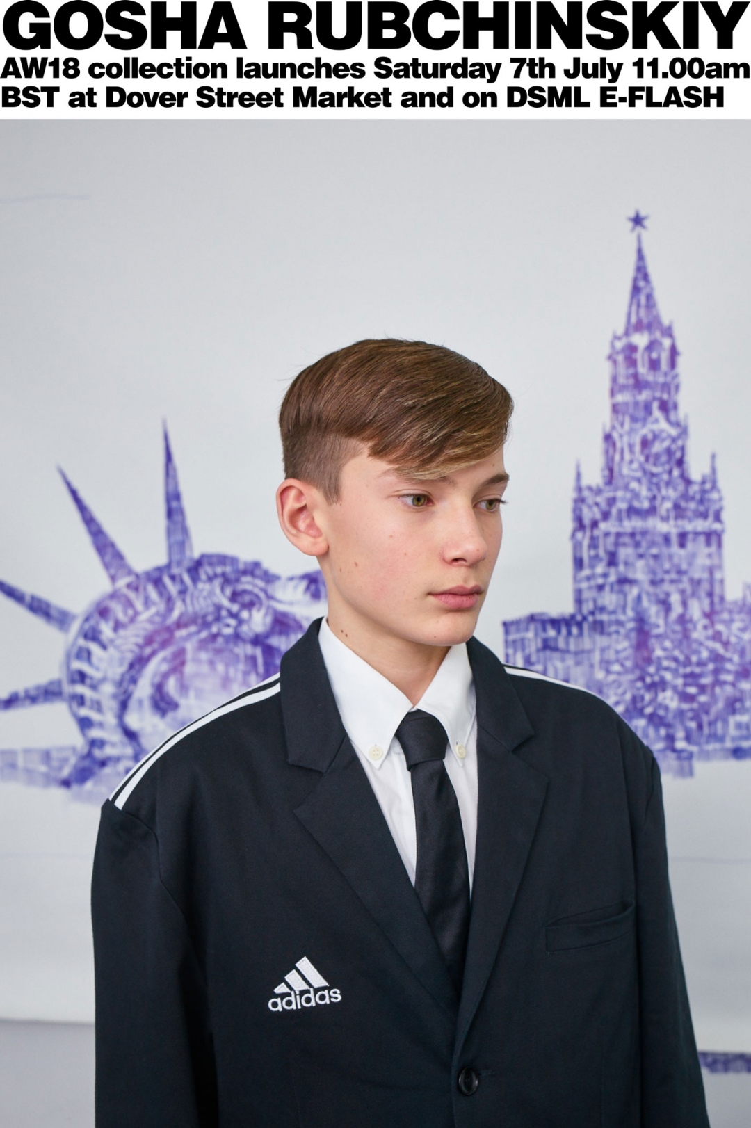 Лукбук осенне-зимней коллекции Gosha Rubchinskiy