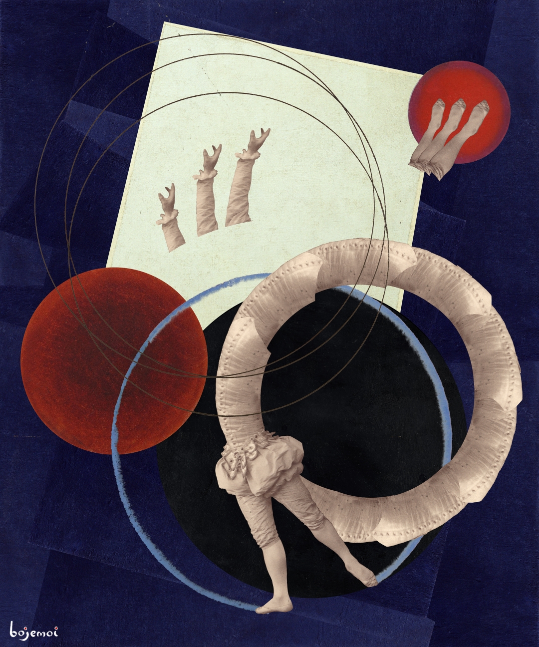 "Мысленное утверждение движения танцовщика завершилось", работа, посвященная столетию Мариуса Петипа для "Ельцин-Центра" и "Урал-Оперы".