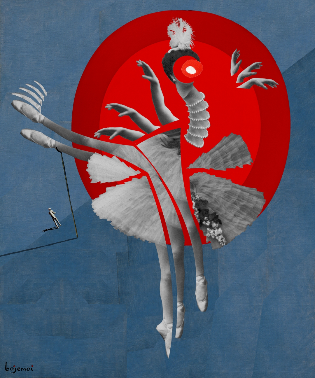 "Сон балерины о совершенном атитюде", работа, посвященная столетию Мариуса Петипа для "Ельцин-Центра" и "Урал-Оперы".