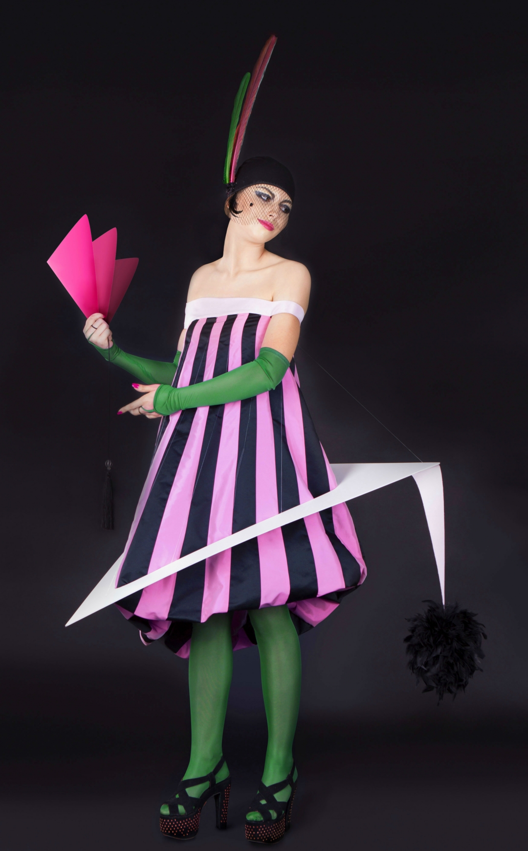 Реконструкция костюма «Дама в розовом» авторства О. Пономаревой, руководитель: С. Васильев, фото: И. Щелкуновой