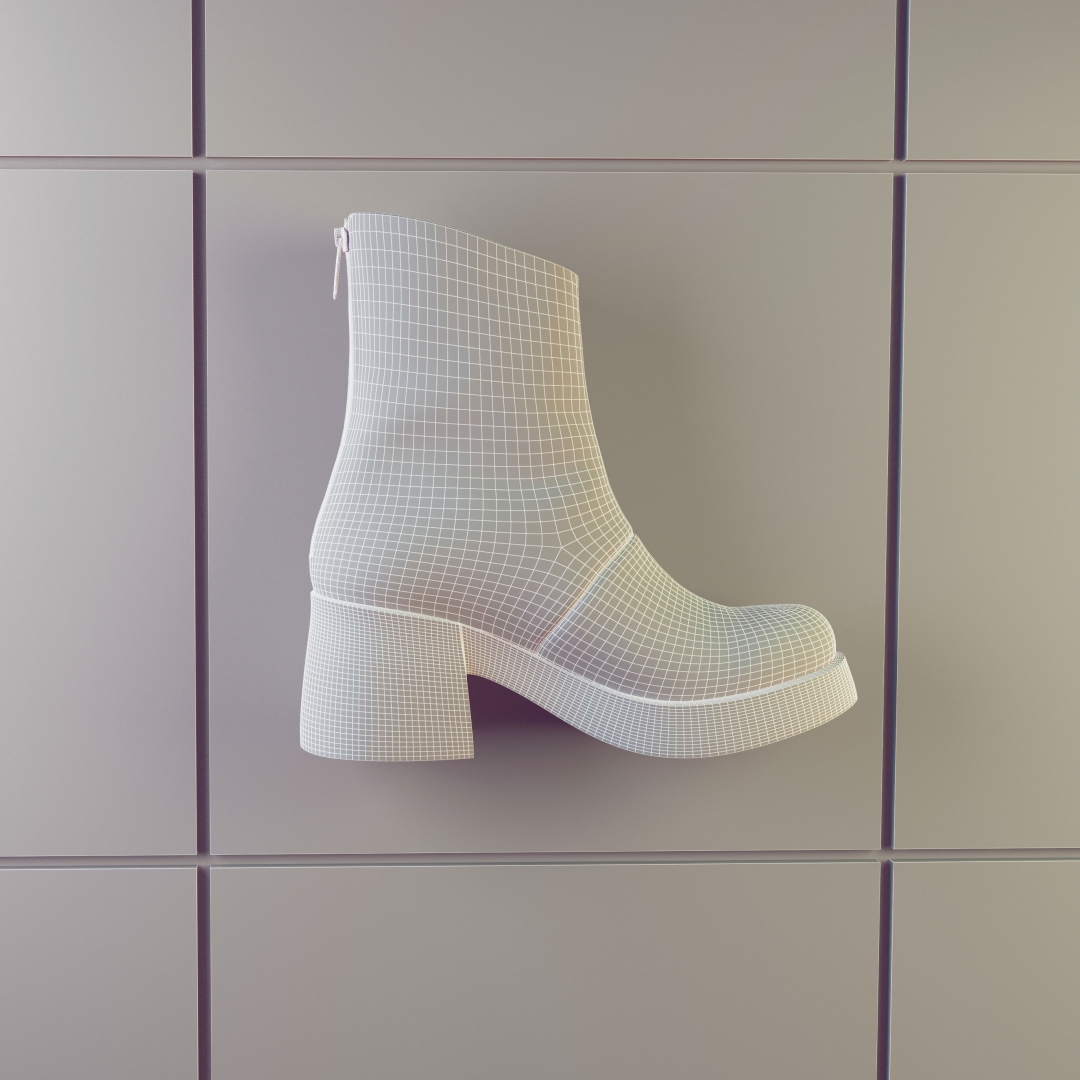 Ботинок, сделанный с помощью 3D-моделирования