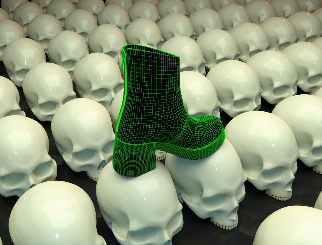 Ботинок, сделанный с помощью 3D-моделирования