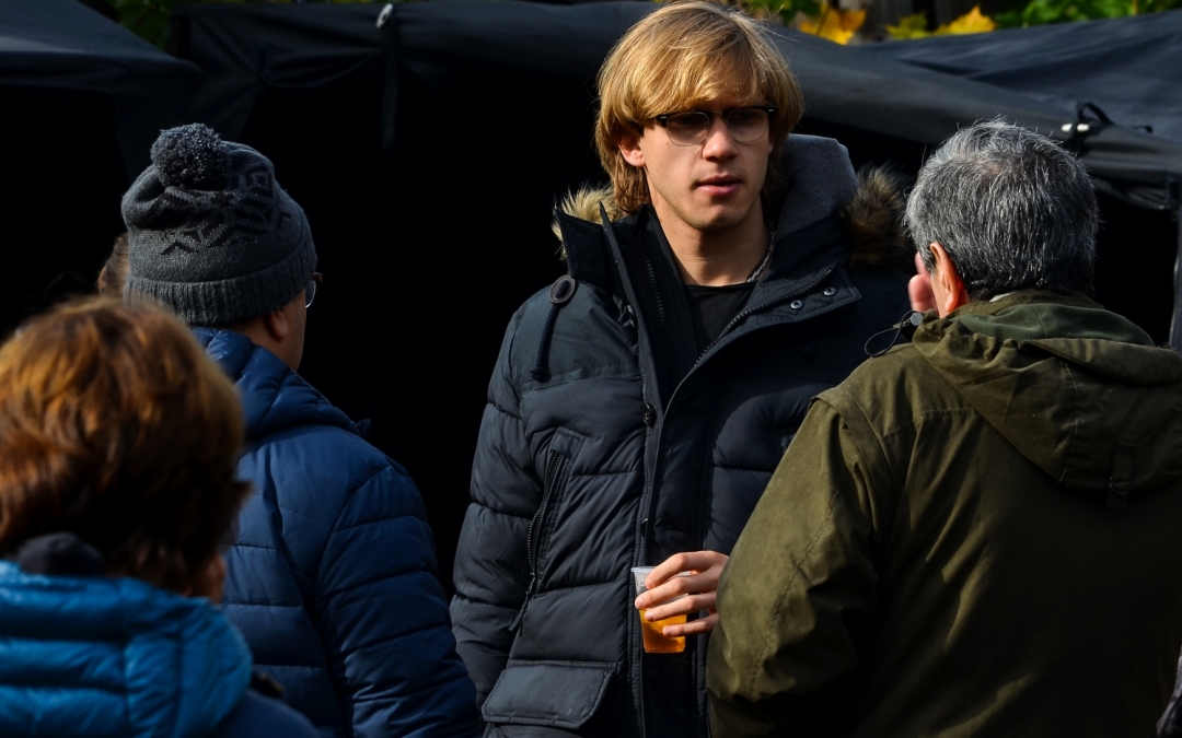 Съемки фильма «Карп отмороженный»