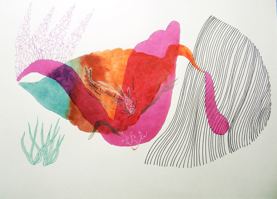 Анна Андржиевская, графика, 2018 год