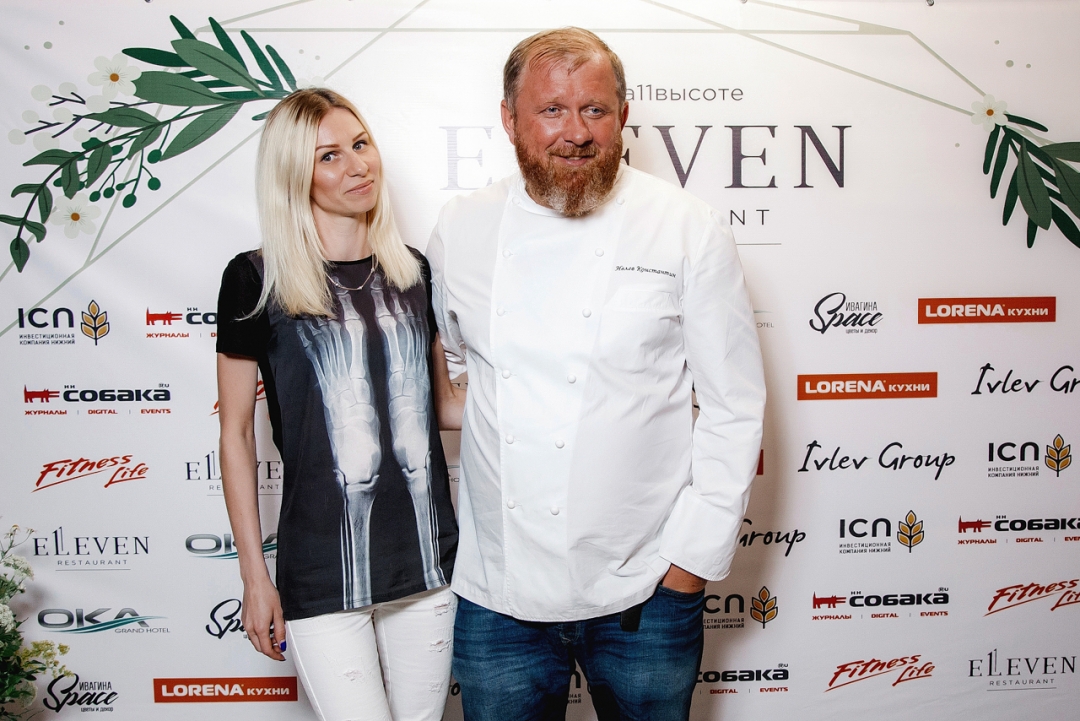 Как это было: Ужин "Два плюс один" в ресторане "E11even" Sobaka.ru