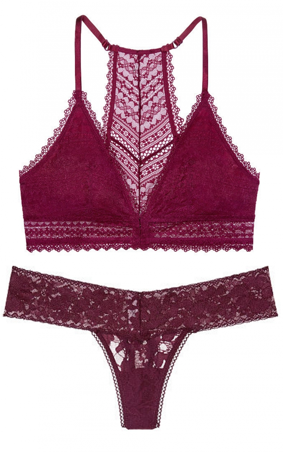 Victoria's Secret, бюстгальтер 1351 рублей, трусы 727 рублей (Victoria's Secret)