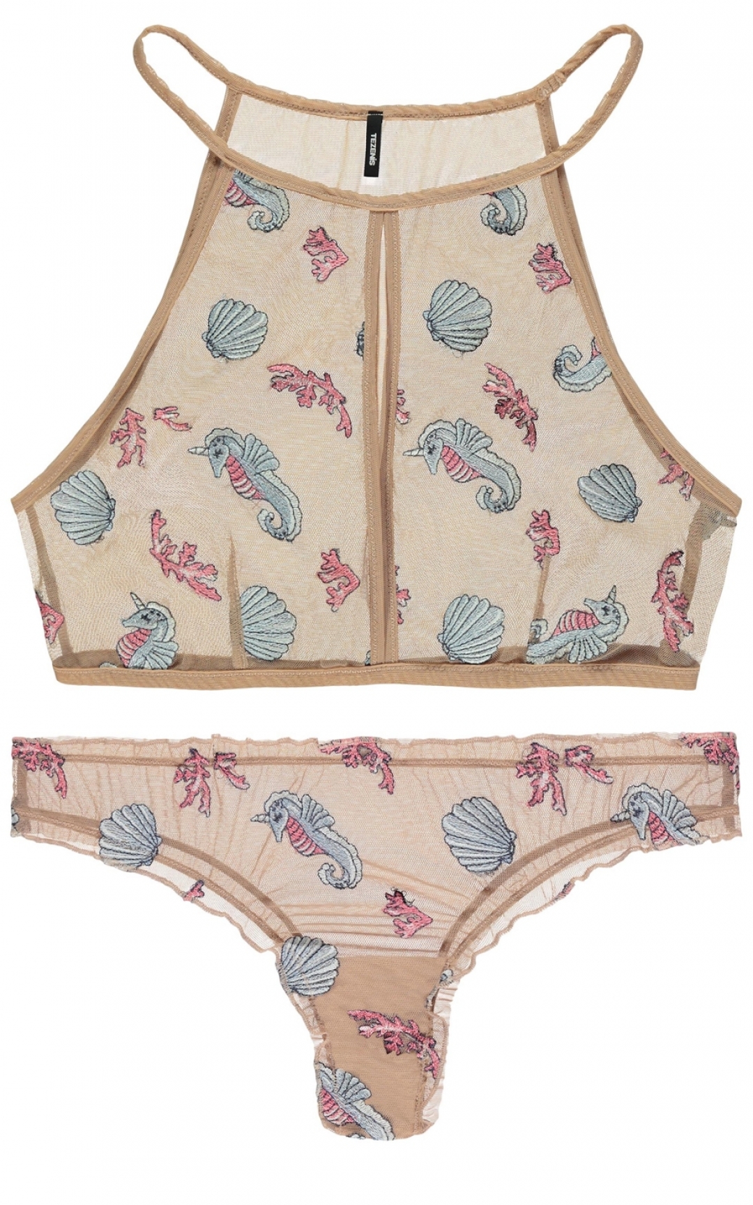 Tezenis, бюстгальтер 499 рублей, трусы 249 рублей (Tezenis)