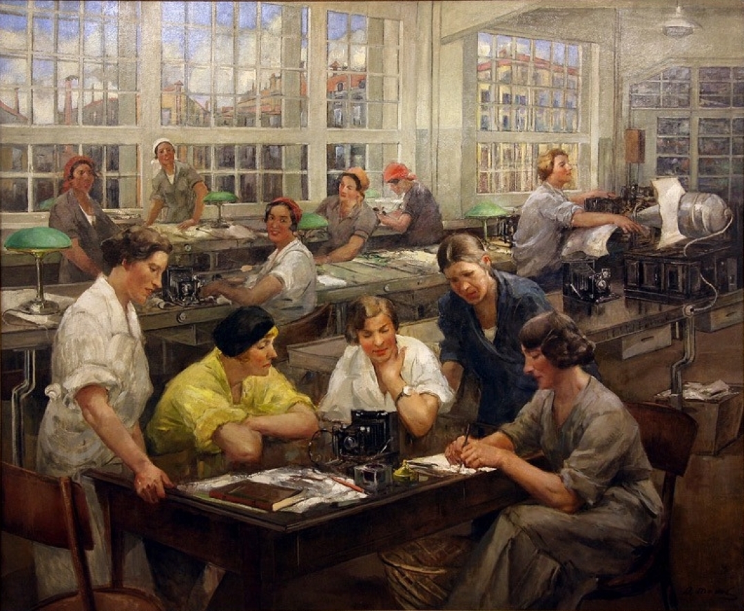 Тихов В.Г. «Стахановки завода им.ОГПУ», после 1931 г.