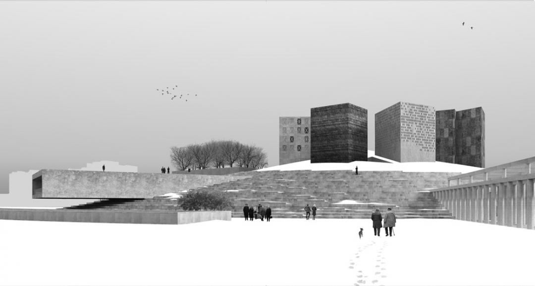 Проект Музея Блокады студии Никиты Явейна