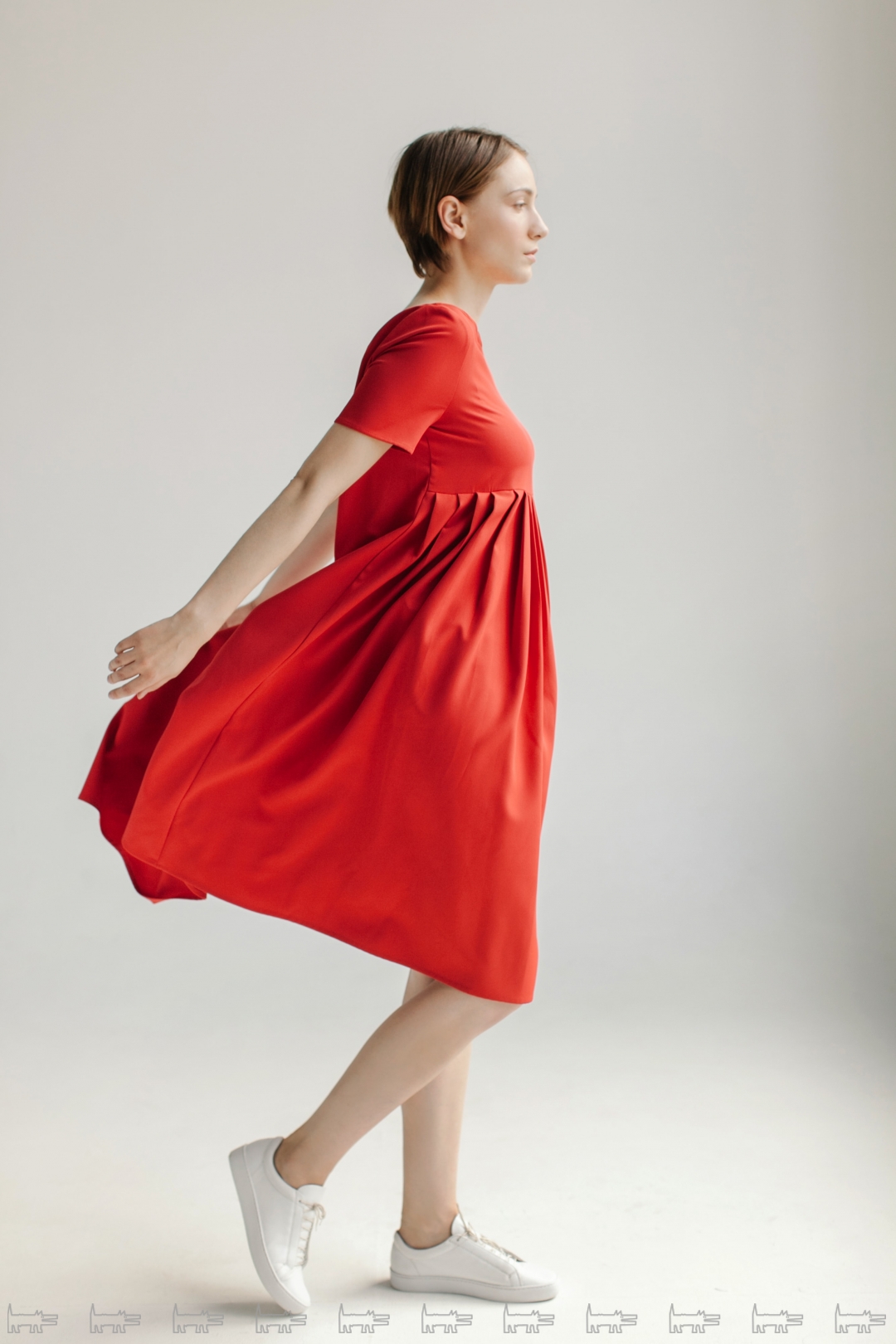 На Елене Чабан: платье Nina Shterenberg