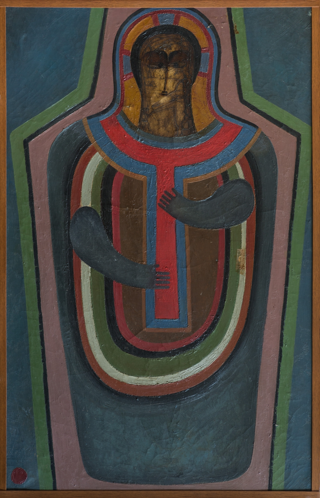 Выставка Михаила Шемякина "Доизгнанье". "Монашеский символ". 1968. Коллекция Анатолия Васильева