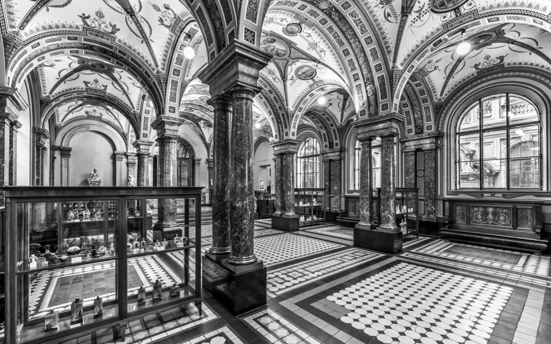 Один из залов Музея Академии имени Штиглица