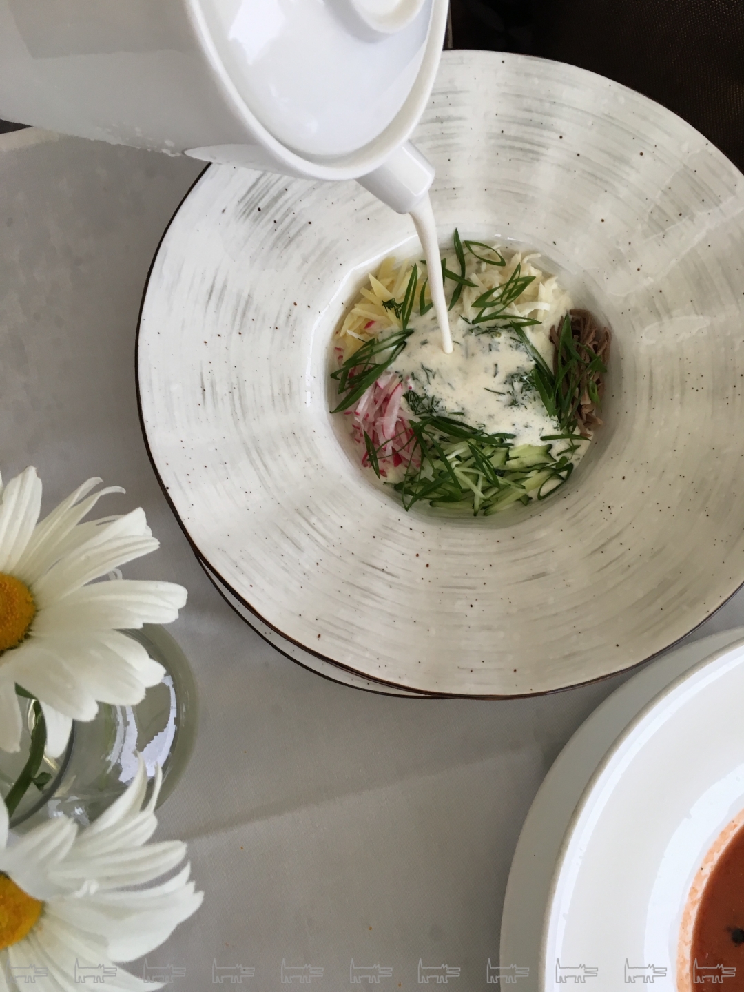 Окрошка на мацони