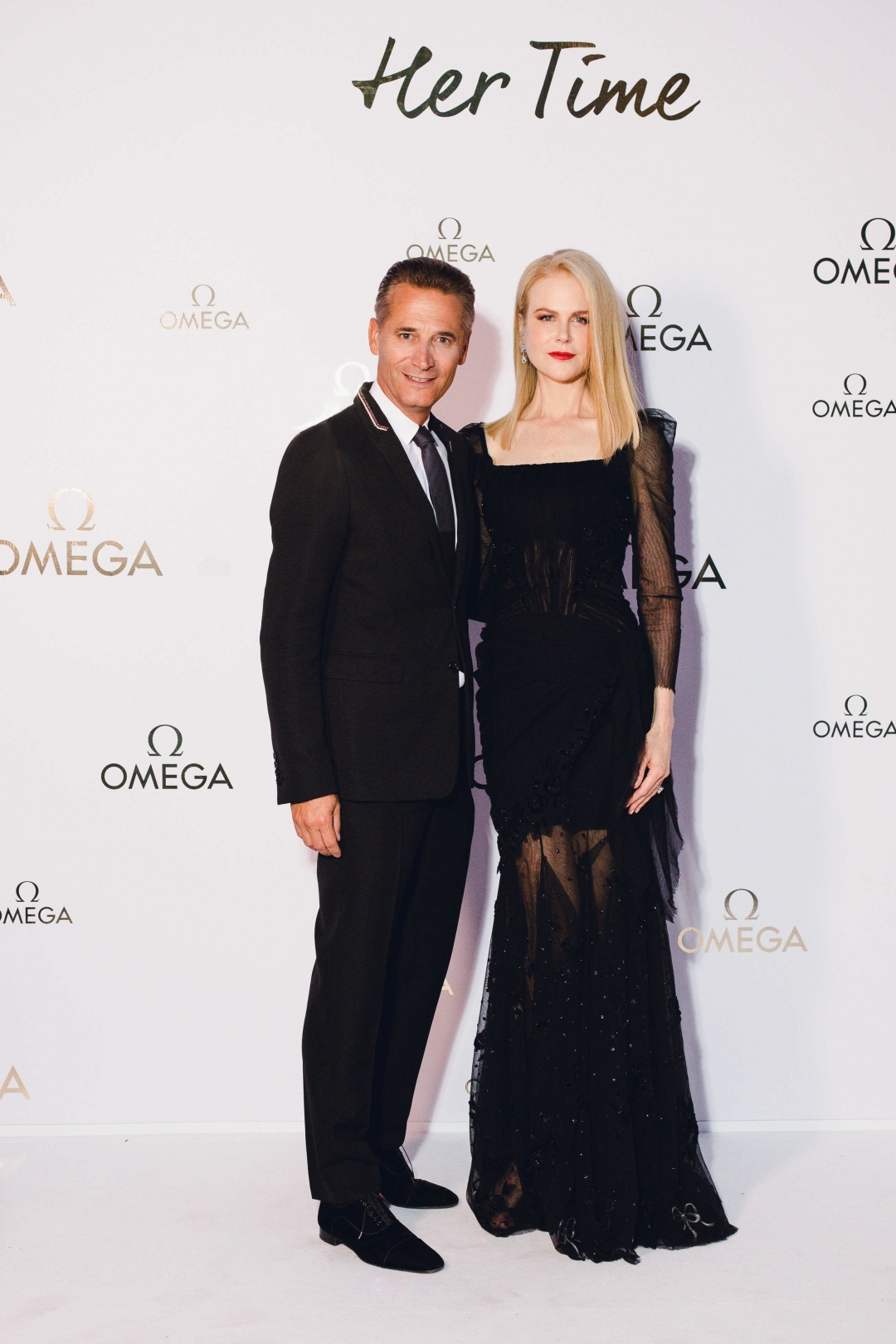 Николь Кидман в Ulyana Sergeenko на ужине Omega в Мраморном дворце