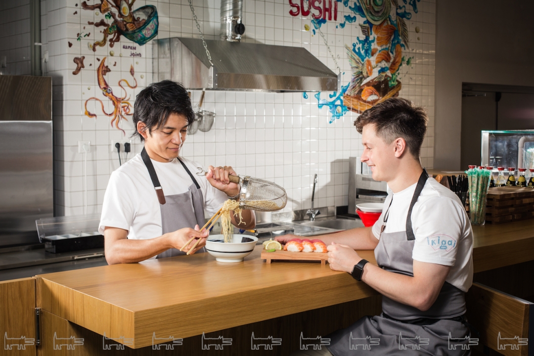 Кадзухико Кидзима и Владимир Конюхов