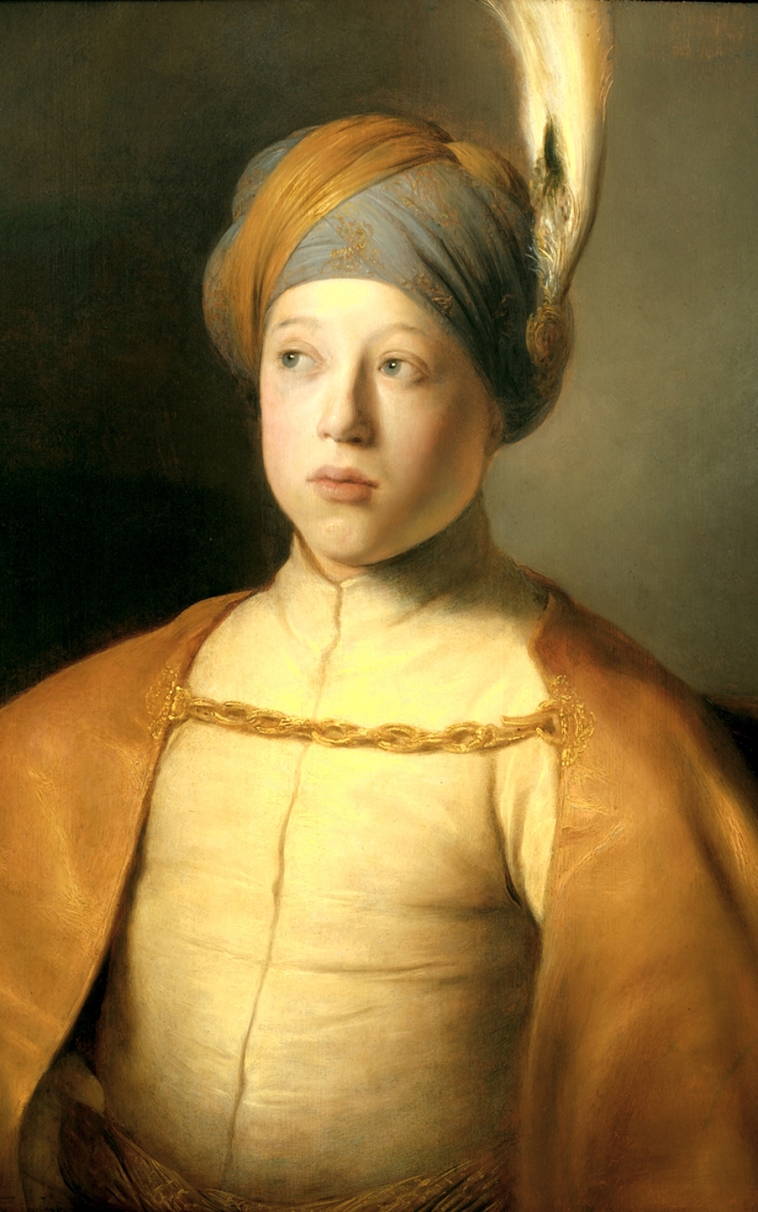 Ян Ливенс. «Мальчик в плаще и тюрбане» (портрет принца Руперта Пфальцского). 1631 год