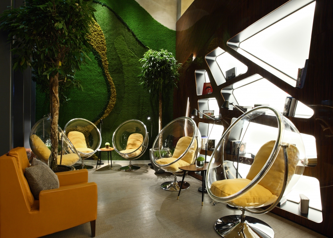 Бизнес-зал Mastercard Lounge, Москва, аэропорт Шереметьево, открылся 24.11.2015Посадочных мест: 70