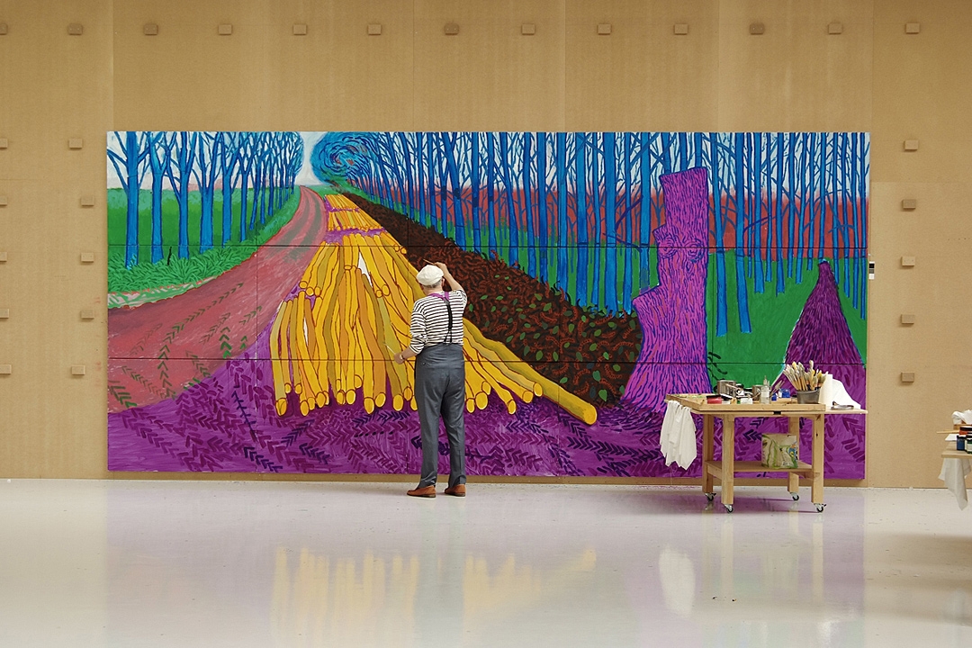 Фильм «Хокни» - коллаж из рассказов героев знаменитых двойных портретов Дэвида Хокни, историй друзей художника и архивных интервью.