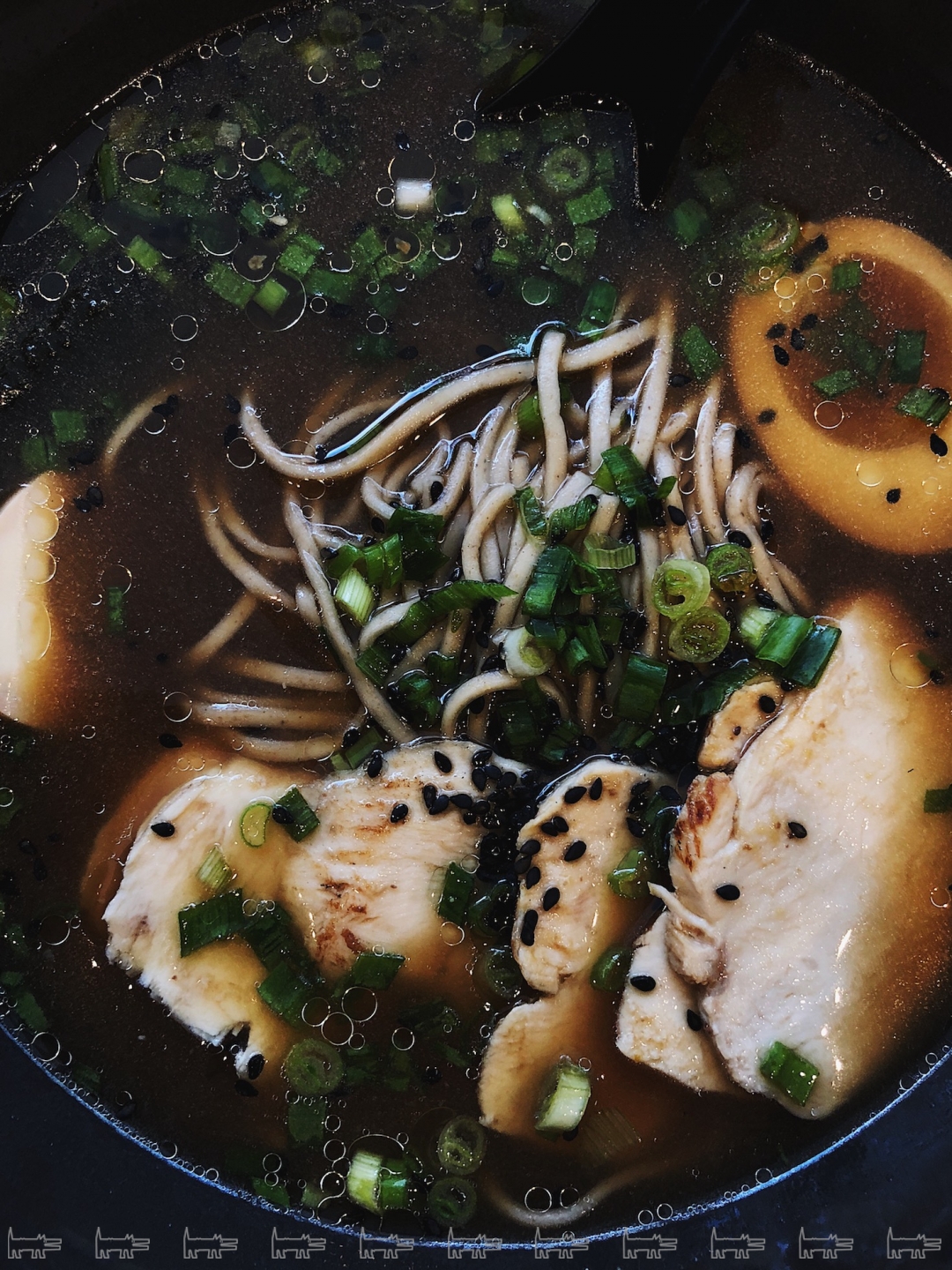 Рамен с курицей